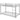 Low Profile Twin Over Twin Metal Bunk Bed with Full-length Guardrails-Silver