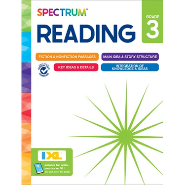 Spectrum Reading Workbook, Grade 3