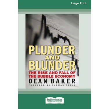 Plunder and Blunder: The Rise and Fall of the Bubble Economy (16pt Large Print Edition)