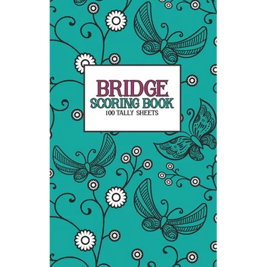 Bridge Scoring Book: 100 Tally Sheets