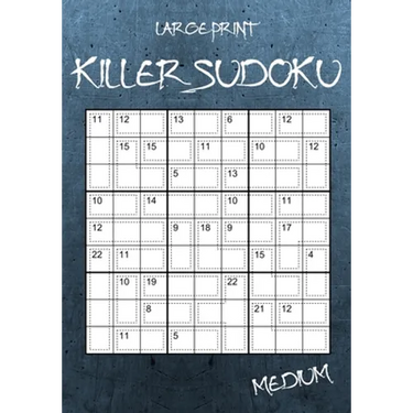 Large Print Medium Killer Sudoku: 100 Sumoku Puzzles - Sudoku Variety Puzzle Book
