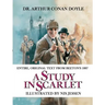 A Study in Scarlet: Illustrated by Nis Jessen