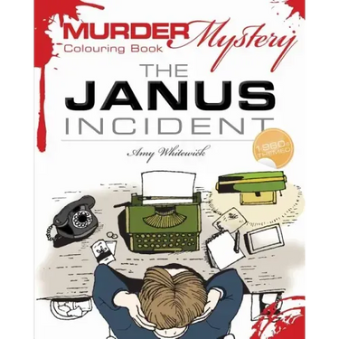 Murder Mystery Colouring Book: The Janus Incident