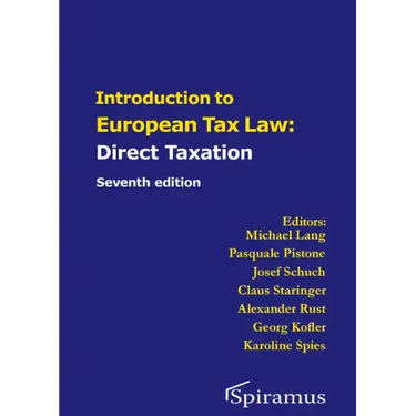 Introduction to European Tax Law on Direct Taxation