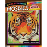 Mosaics Hexagon Coloring Book: Animals Color by Number for Adults Stress Relieving Design