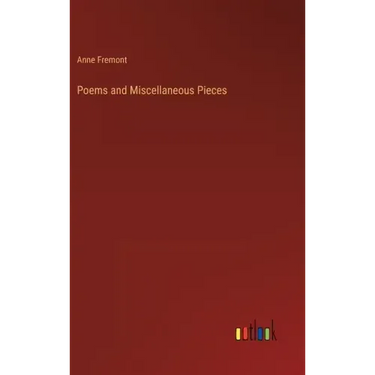 Poems and Miscellaneous Pieces