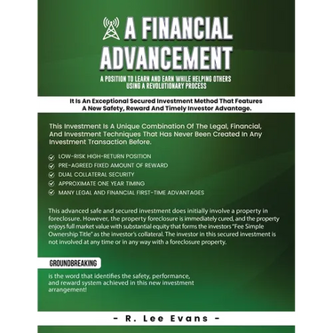 A Financial Advancement: Designed with the Investor in Mind