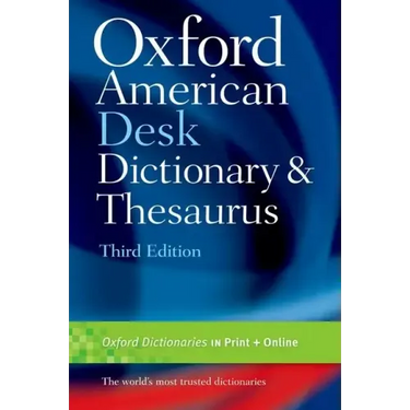 Oxford American Desk Dictionary and Thesaurus