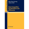 Norm Inequalities for Derivatives and Differences