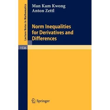 Norm Inequalities for Derivatives and Differences