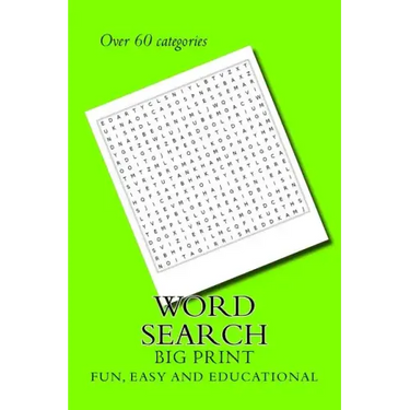 Word Search: Big Easy to Read