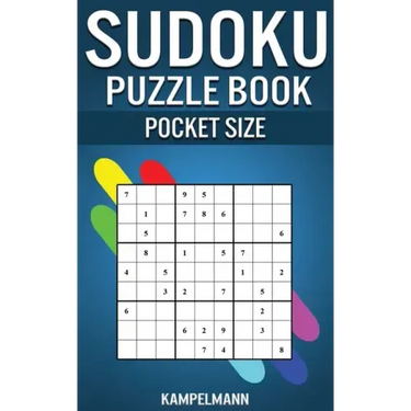 Sudoku Puzzle Book Pocket Size: 250 Easy to Medium Sudokus with Solutions - 5" x 8" Small & Compact Edition