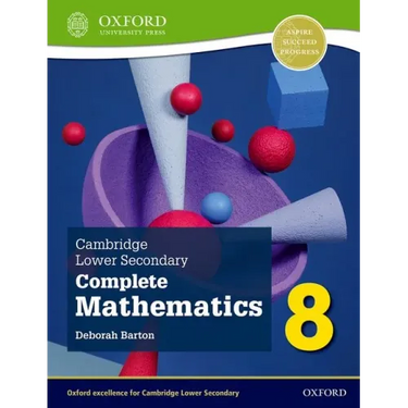 Cambridge Lower Secondary Complete Mathematics 8 Student Book 2nd Edition Set