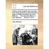 History of the English law, from the time of the Saxons, to the end of the reign of Philip and Mary. By John Reeves, ... The second edition. In four v
