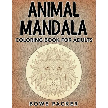 Animal Mandala: Coloring Book For Adults