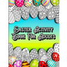 Easter Activity Book For Adults: Fun Brain Games Activities with Unique Easter Theme Coloring Illustrations, Sudoku, Shaped Maze Puzzle, and Word Sear