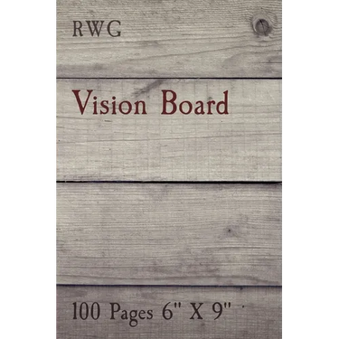 Vision Board: 100 Pages 6" X 9"