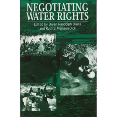 Negotiating Water Rights