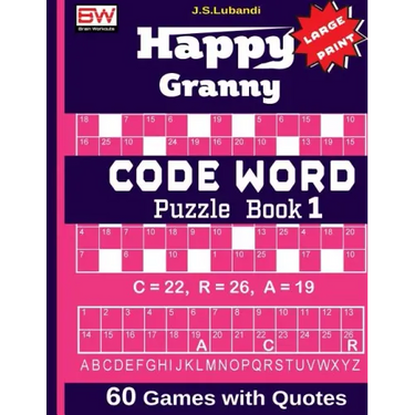 Happy Granny (CODE WORD) Puzzle Book