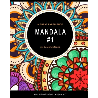 Mandala: Coloring Book For Adults, Fun, Easy, and Relaxing Mandalas Coloring Pages