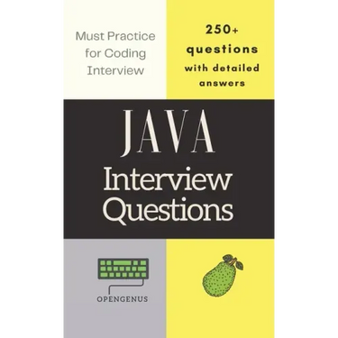 Java Interview Questions: with detailed answers
