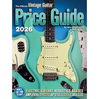 The Official Vintage Guitar Magazine Price Guide 2026