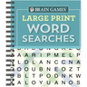 Brain Games - Large Print Word Searches (Teal)