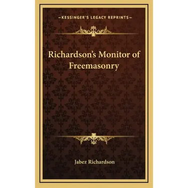 Richardson's Monitor of Freemasonry