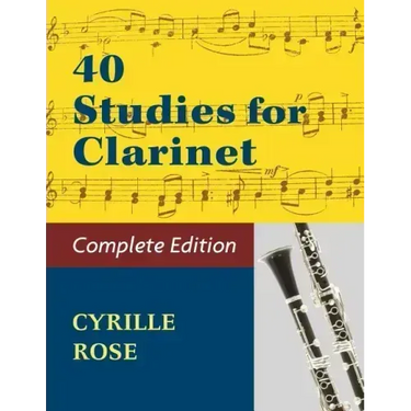 40 Studies for Clarinet (Book 1, Book 2)