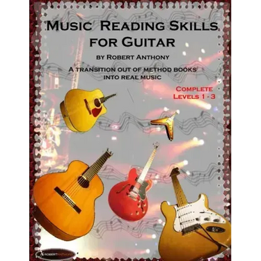 Music Reading Skills for Guitar Complete Levels 1 - 3