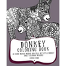 Donkey Coloring Book: 30 Hand Drawn, Doodle and Folk Art Style Donkey Adult Coloring Designs