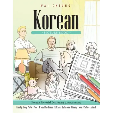 Korean Picture Book: Korean Pictorial Dictionary (Color and Learn)