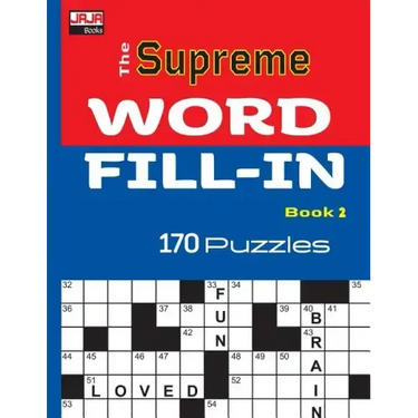 The SUPREME WORD FILL-IN Book