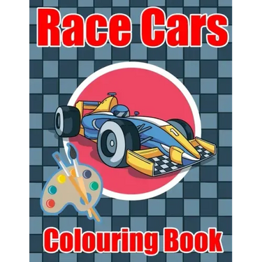 Race Cars Colouring Book: Super Cars Colouring Book for Children