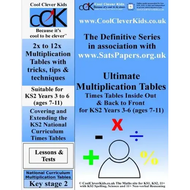 Ultimate Multiplication Tables: Times Tables Inside Out & Back To Front