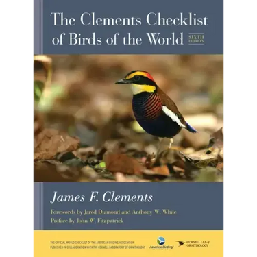 The Clements Checklist of Birds of the World