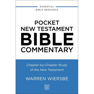 Pocket New Testament Bible Commentary: Chapter-By-Chapter Study of the New Testament