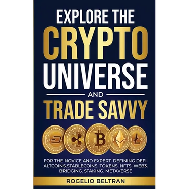 Explore the Crypto Universe and Trade Savvy: For the Novice and Expert. Defining Defi. Altcoins.Stablecoins. Tokens. Nfts. Web3. Bridging. Staking. Me
