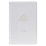 KJV Bible Giant Print Standard Faux Leather White
