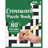 Crossword Puzzle Book: 80 Large Print Crossword Puzzle Book For Adults And Senior Included Solution For Checking And Best Knowledgeable Gift