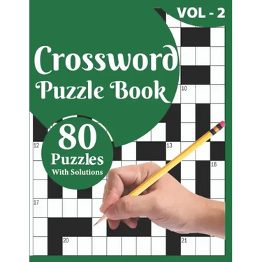 Crossword Puzzle Book: 80 Large Print Crossword Puzzle Book For Adults And Senior Included Solution For Checking And Best Knowledgeable Gift