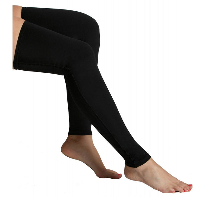 InstantRecoveryMD Unisex Compression Leg Sleeves W/Open Foot - MD401 by InstantFigure INC