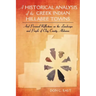 A Historical Analysis of The Creek Indian Hillabee Towns: And Personal Reflections on The Landscape and People of Clay County, Alabama
