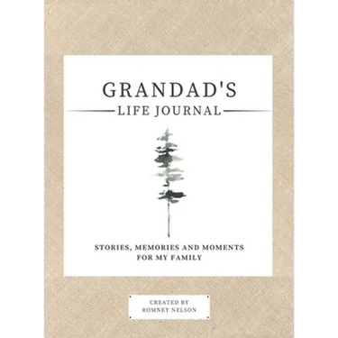 Grandad's Life Journal: : Stories, Memories and Moments for My Family A Guided Memory Journal to Share Grandad's Life