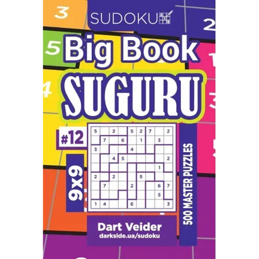 Sudoku Big Book Suguru - 500 Master Puzzles 9x9 (Volume 12)
