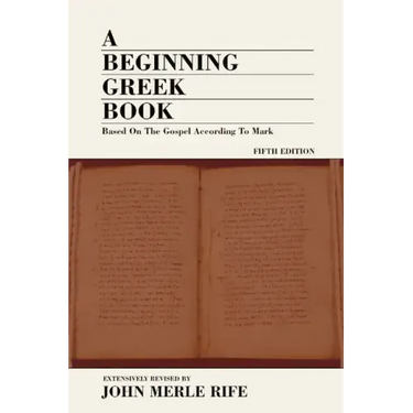 A Beginning Greek Book