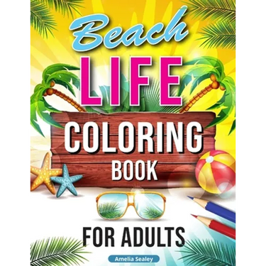 Summer Coloring Book for Adults: Holiday Coloring Book for Adults