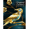 Steampunk Animals Coloring Book for Adults