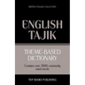 Theme-based dictionary British English-Tajik - 3000 words
