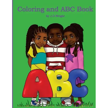Coloring and ABC Book by J.D.Wright